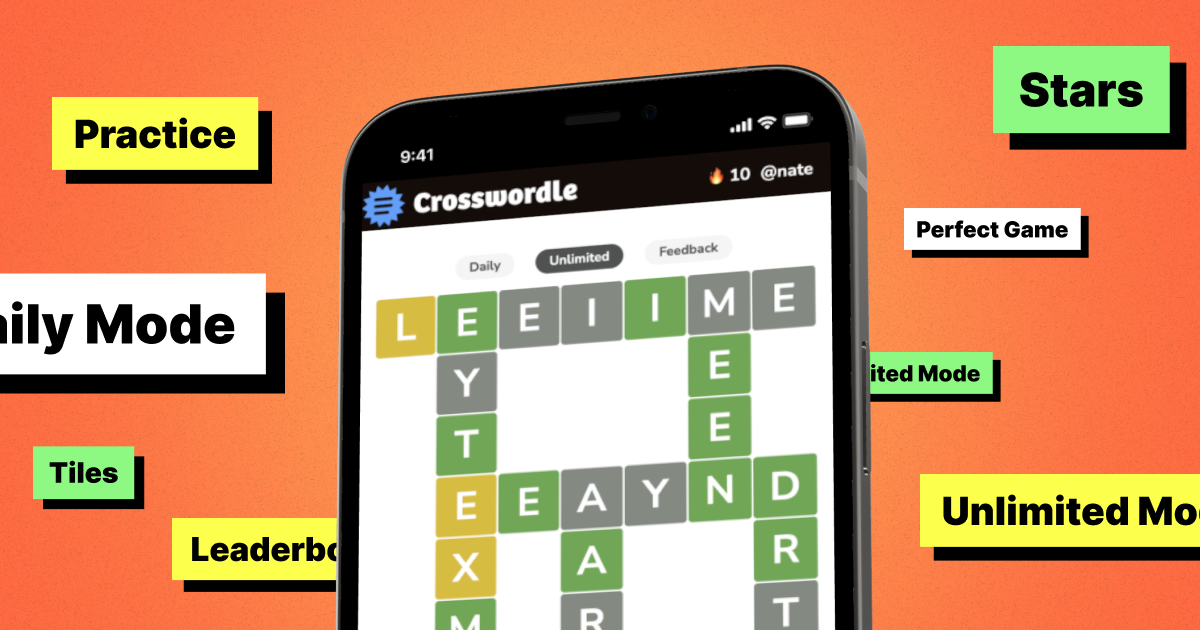 Crosswordle - A Daily Logic Word Game