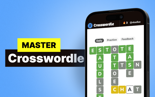 Crosswordle Strategy featured