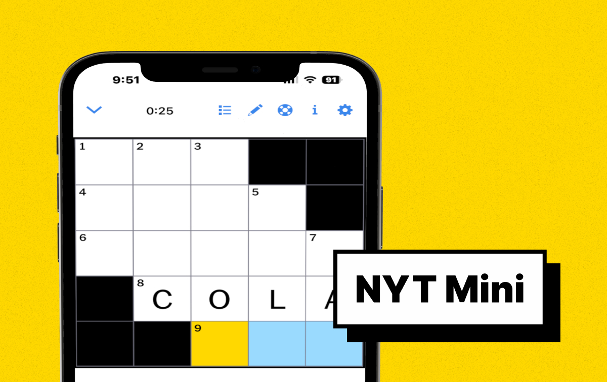 New York Times Mini Crossword Puzzle