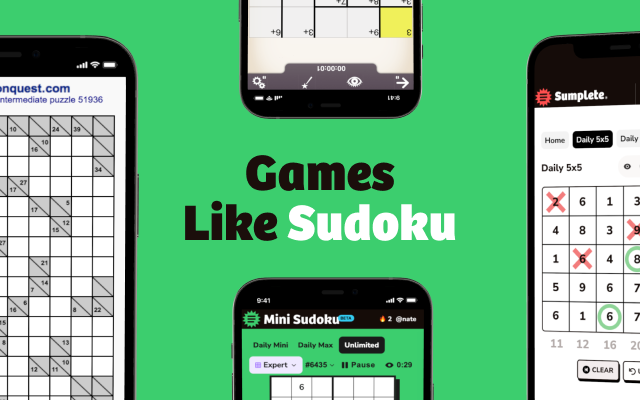 Games like sudoku featured