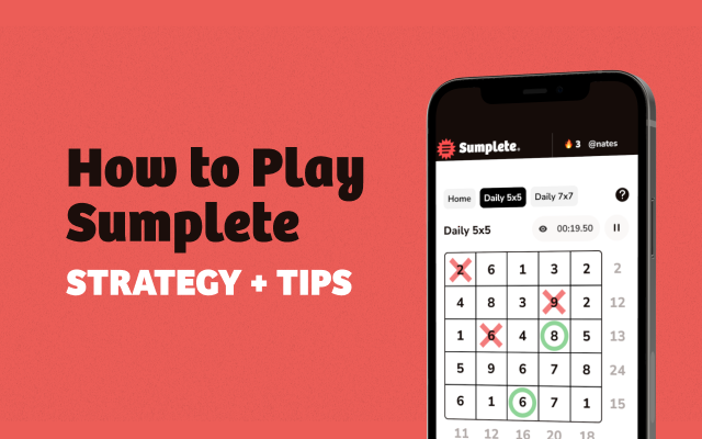 How to play sumplete featured