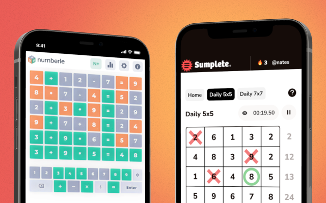 Numberle sumplete featured