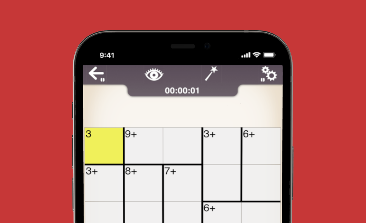 KenKen is a daily number puzzle