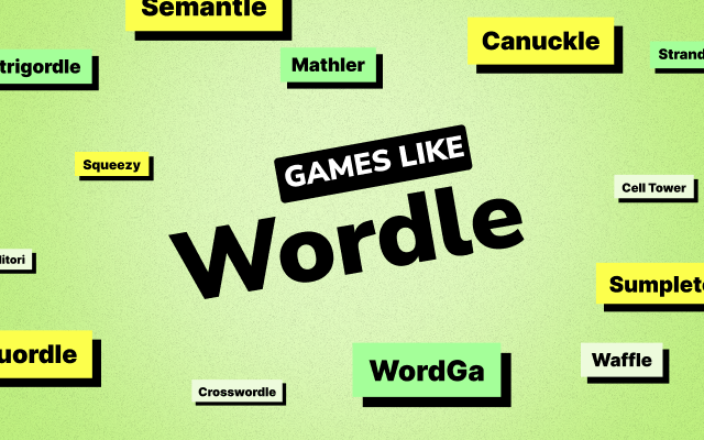 Games like wordle featured